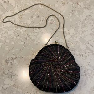 Magid Beaded Small Evening Bag